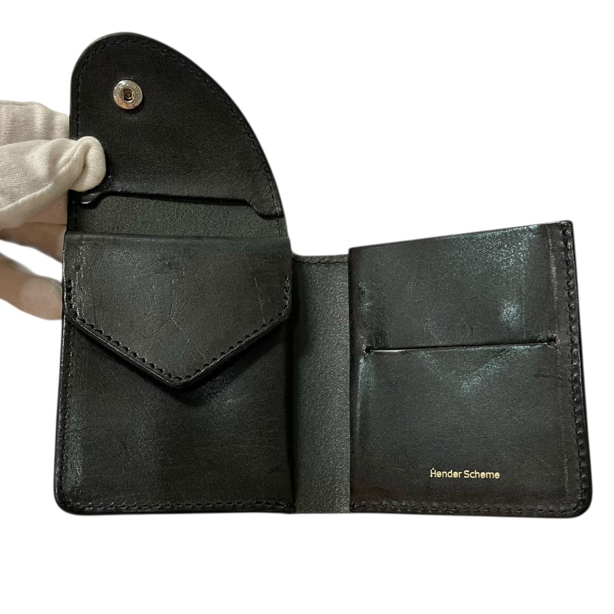 Hender Scheme レザーウォレット 古着・中古-3枚目のアイテム画像