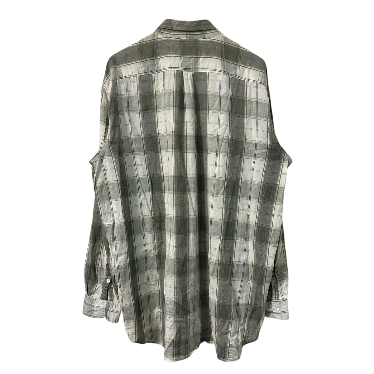 stussy チェック長袖シャツ 古着・中古-2枚目のアイテム画像