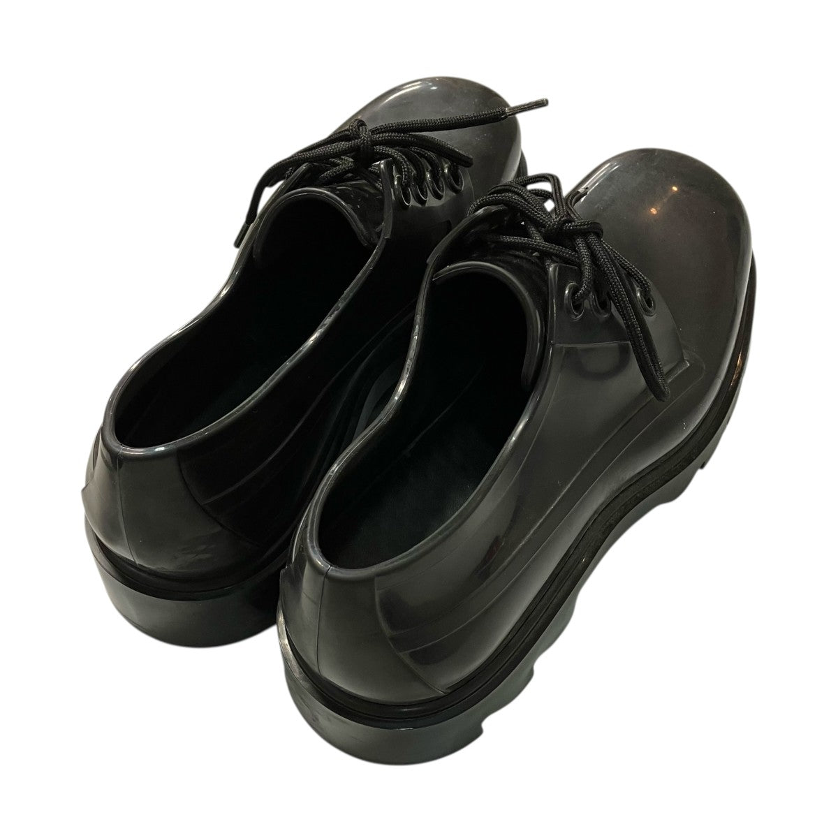 BOTTEGA VENETA(ボッテガヴェネタ) ラバーブーツ ブラック サイズ 43 BOTTEGA VENETA(ボッテガヴェネタ) ラバーブーツ ブラック サイズ 43