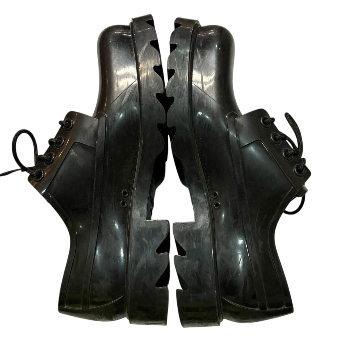 BOTTEGA VENETA(ボッテガヴェネタ) ラバーブーツ ブラック サイズ 43