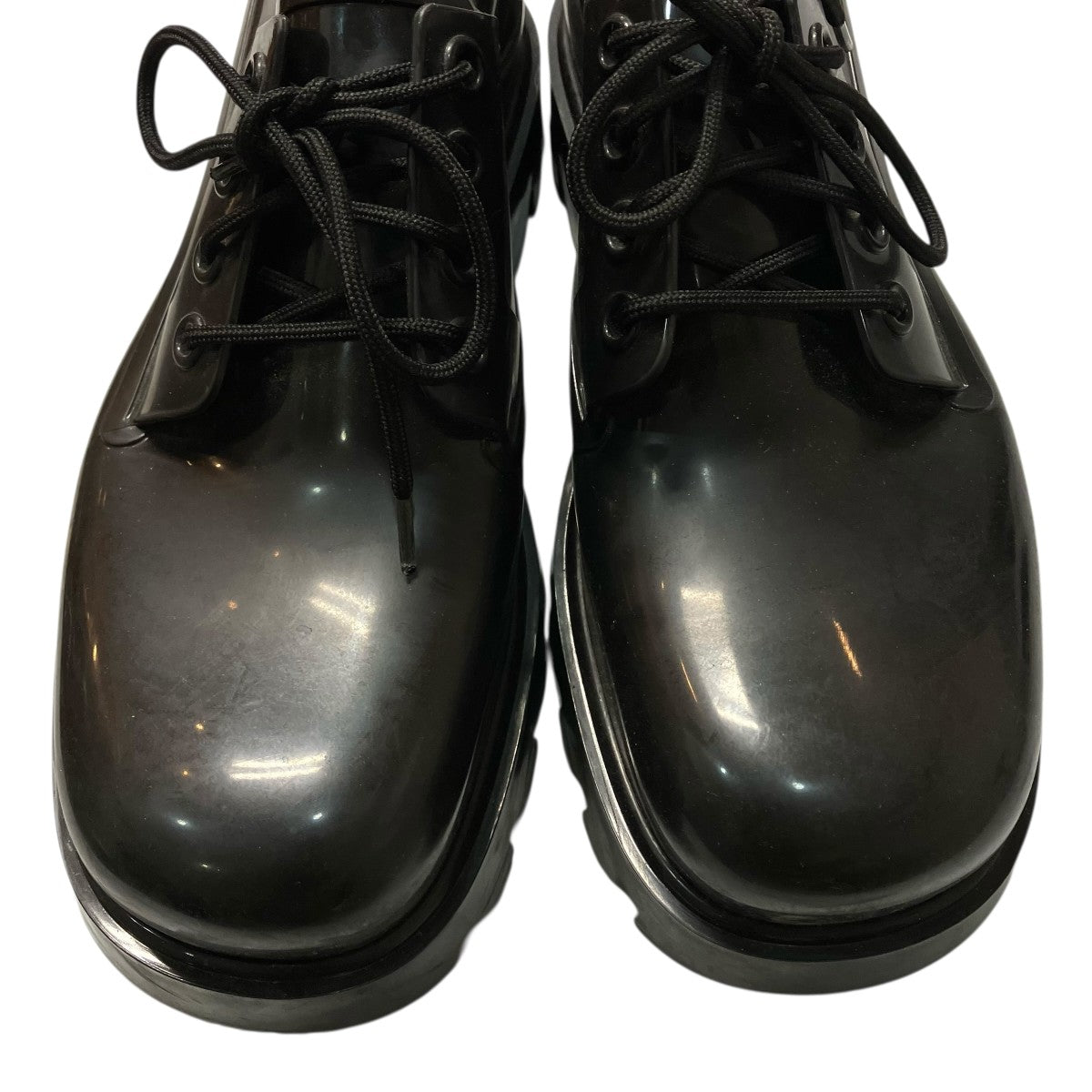 BOTTEGA VENETA(ボッテガヴェネタ) ラバーブーツ ブラック サイズ 43