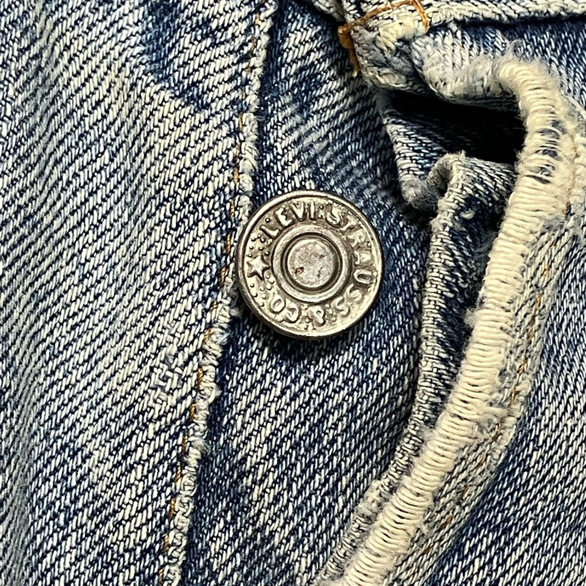 LEVI’S 66前期ビッグEダメージデニムパンツ501 古着・中古-8枚目のアイテム画像