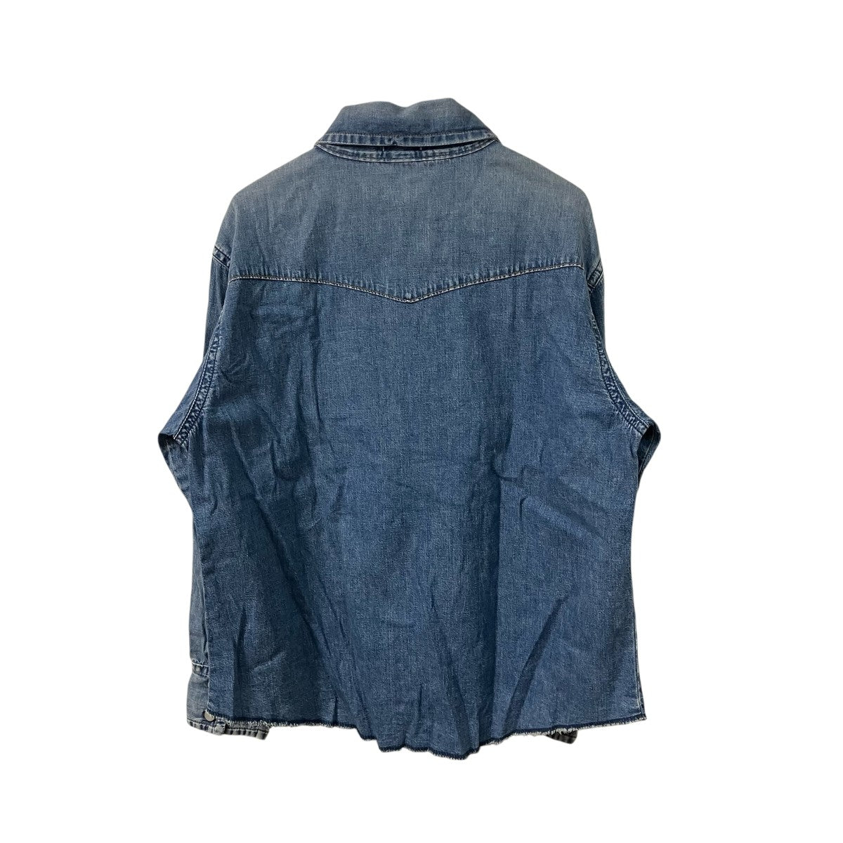 KOOKYZOO JUVENILE DENIM WESTERN SHIRTデニムジャケットJ0059 古着・中古-2枚目のアイテム画像