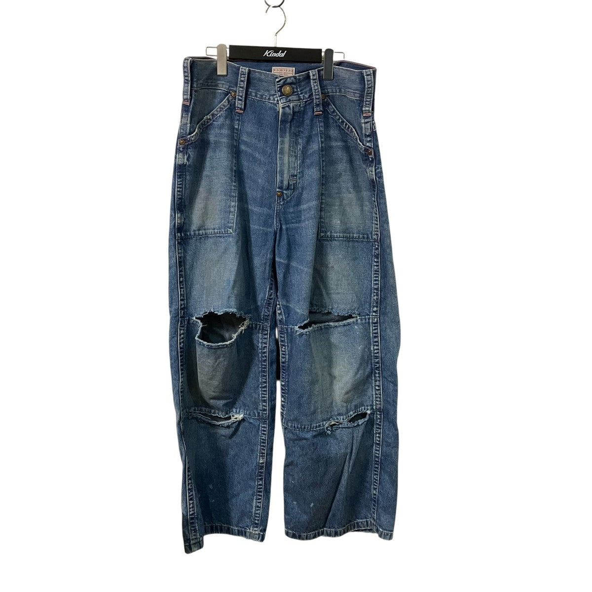 KOOKYZOO JUVENILE WORK PANTS TYPE3デニムパンツJ0067 古着・中古-1枚目のアイテム画像