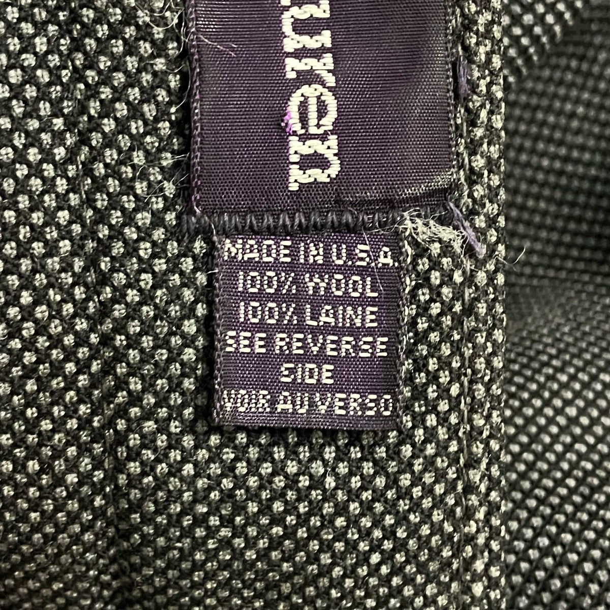 RALPH LAUREN MADE IN USAタックスラックス 古着・中古-6枚目のアイテム画像