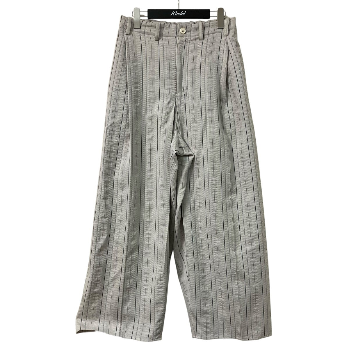 nonnotte ストライプワイドパンツN-24A-020 古着・中古-1枚目のアイテム画像