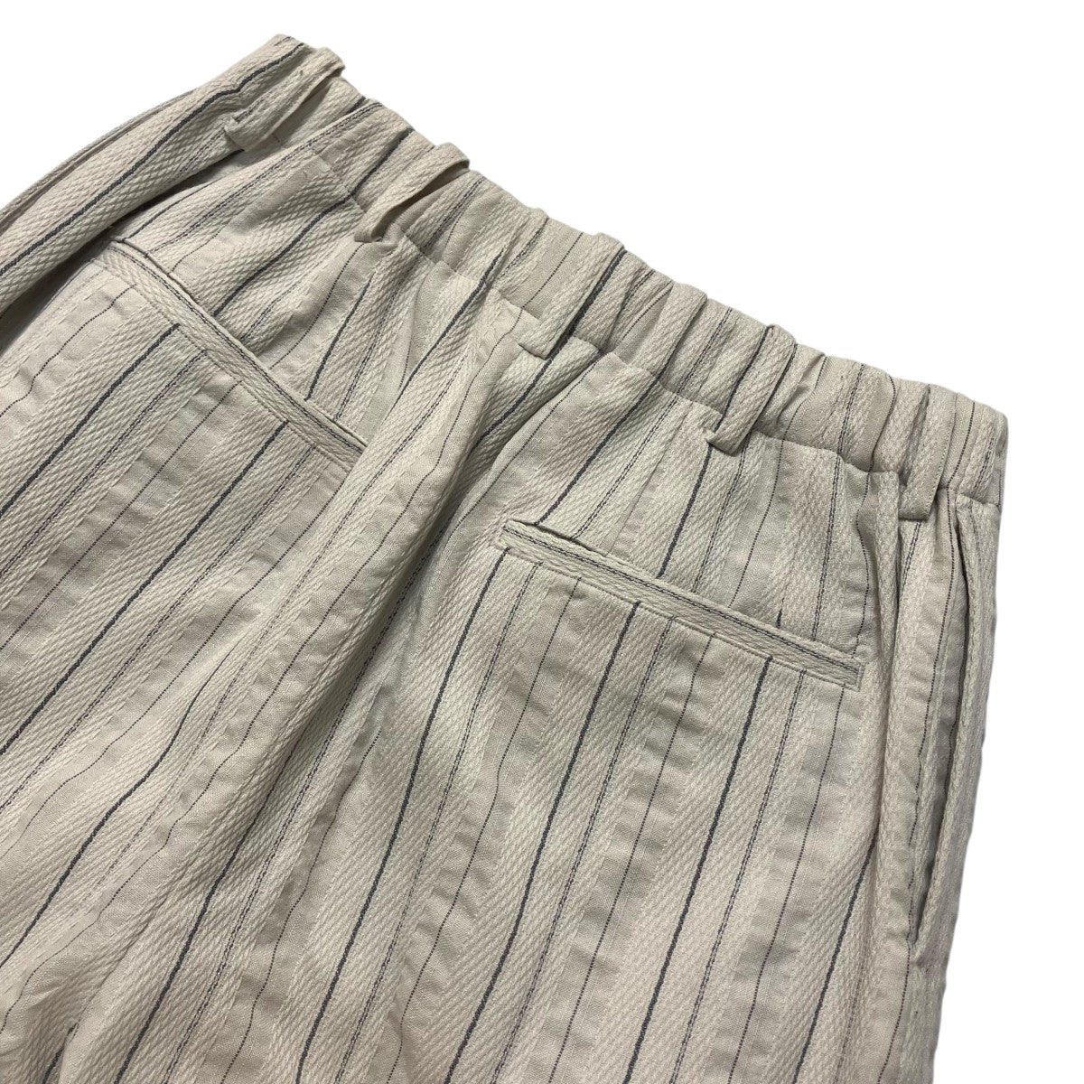 nonnotte ストライプワイドパンツN-24A-020 古着・中古-4枚目のアイテム画像