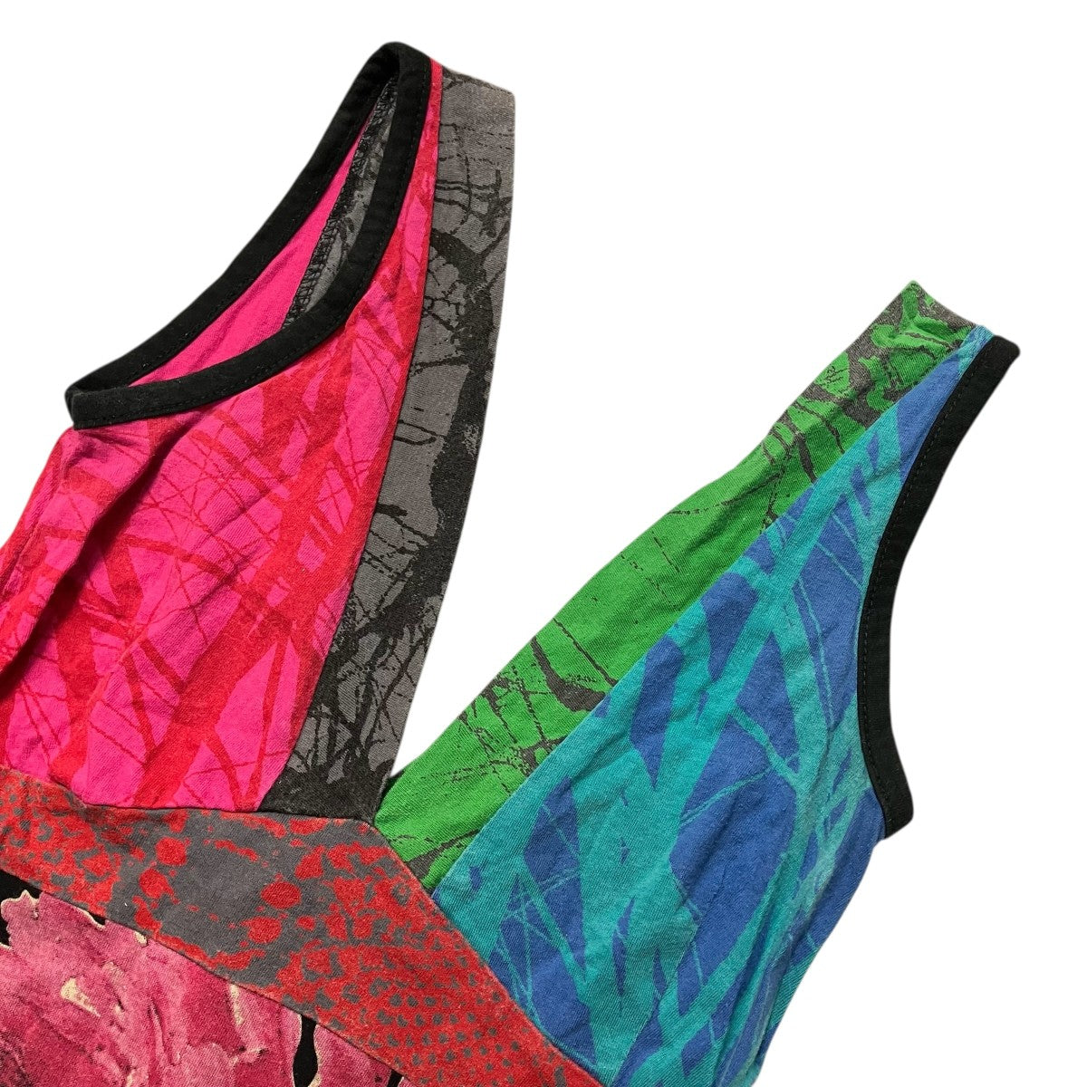Desigual 花刺繍Vネックワンピース91V2816 古着・中古-3枚目のアイテム画像