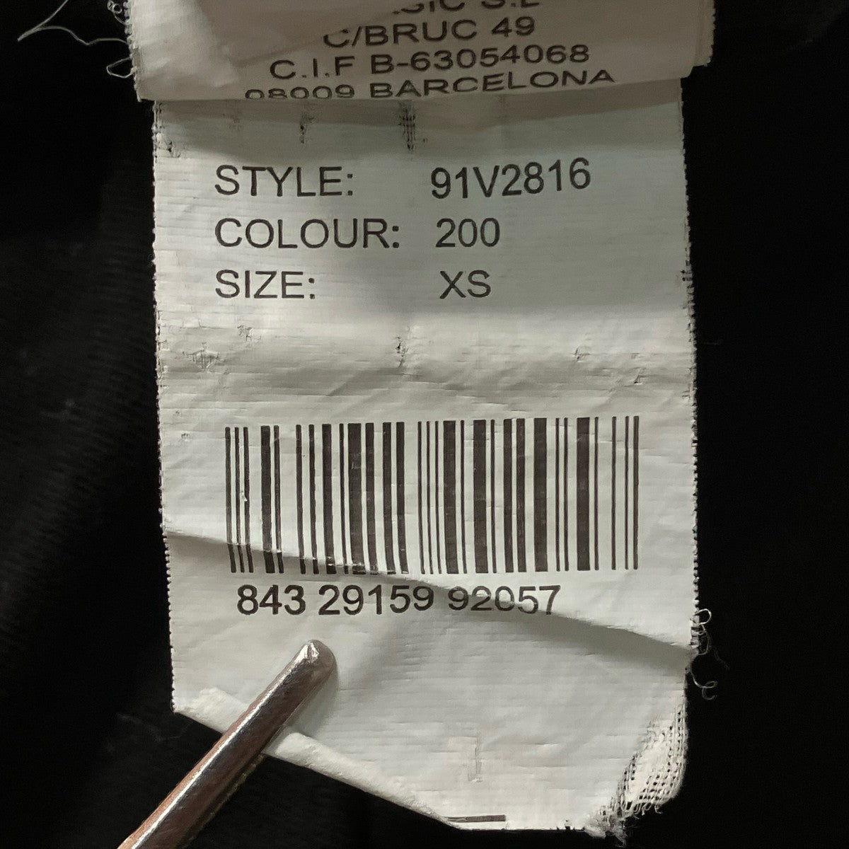 Desigual 花刺繍Vネックワンピース91V2816 古着・中古-6枚目のアイテム画像