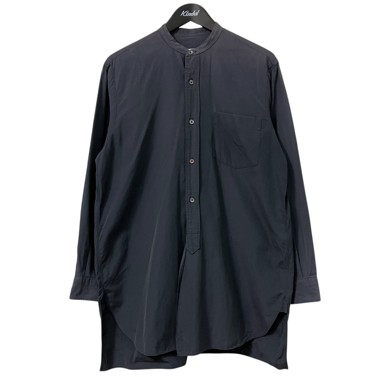 COMOLI スタンドカラーシャツ101-02003 古着・中古-1枚目のアイテム画像