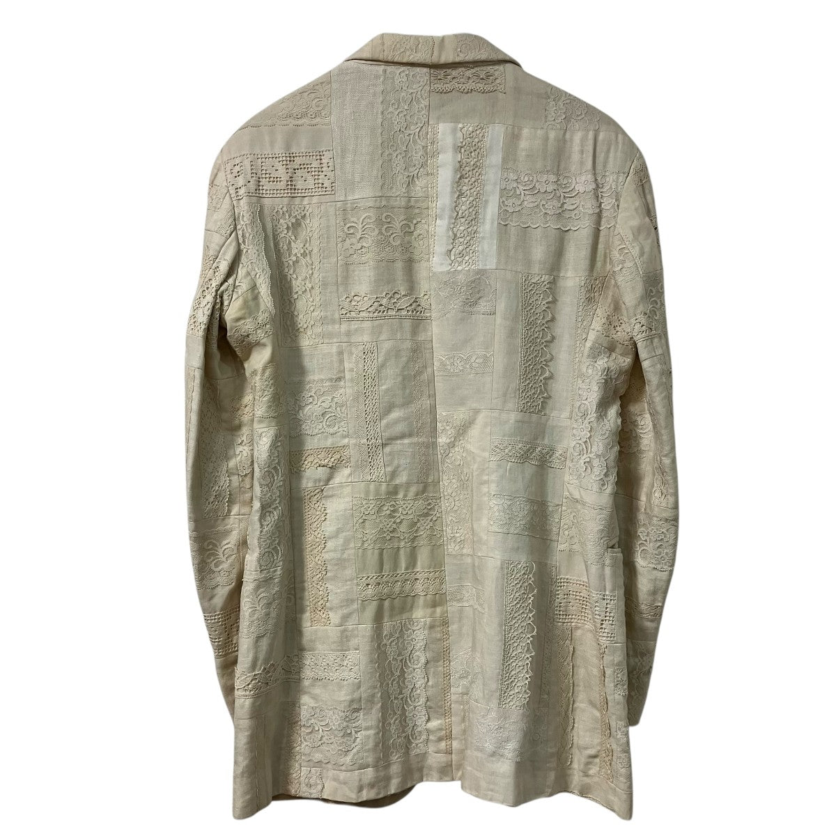 DOLCE ＆ GABBANA パッチワークレーステーラードジャケット 古着・中古-2枚目のアイテム画像