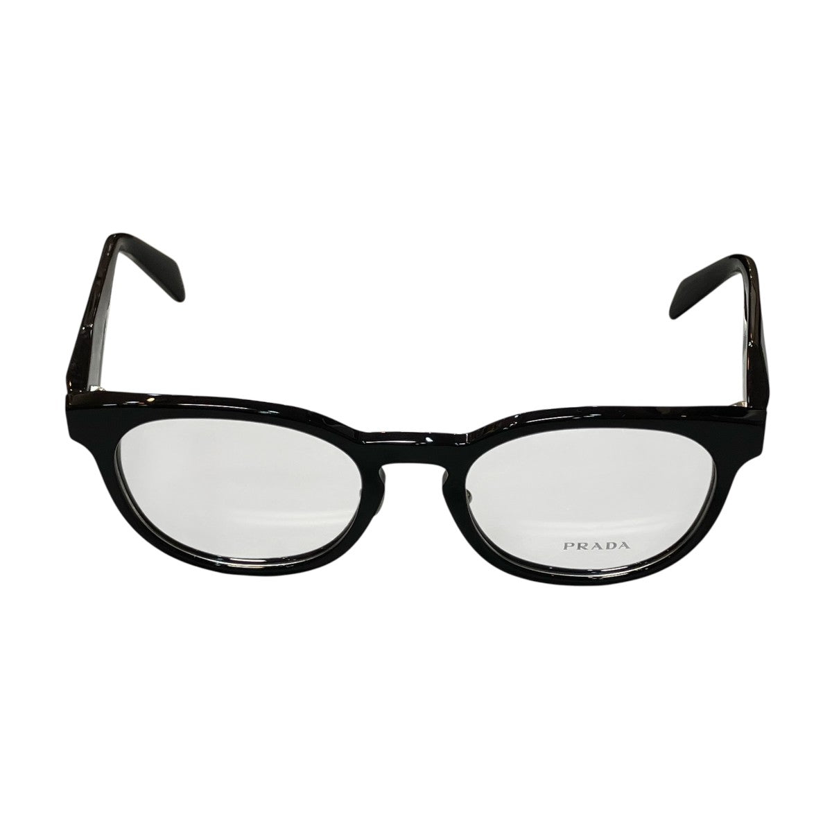 PRADA ブラックフレーム眼鏡VPR B06 D 古着・中古-3枚目のアイテム画像