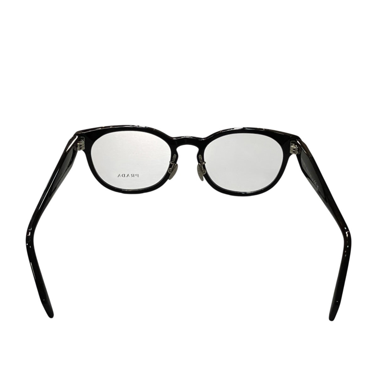 PRADA ブラックフレーム眼鏡VPR B06 D 古着・中古-4枚目のアイテム画像
