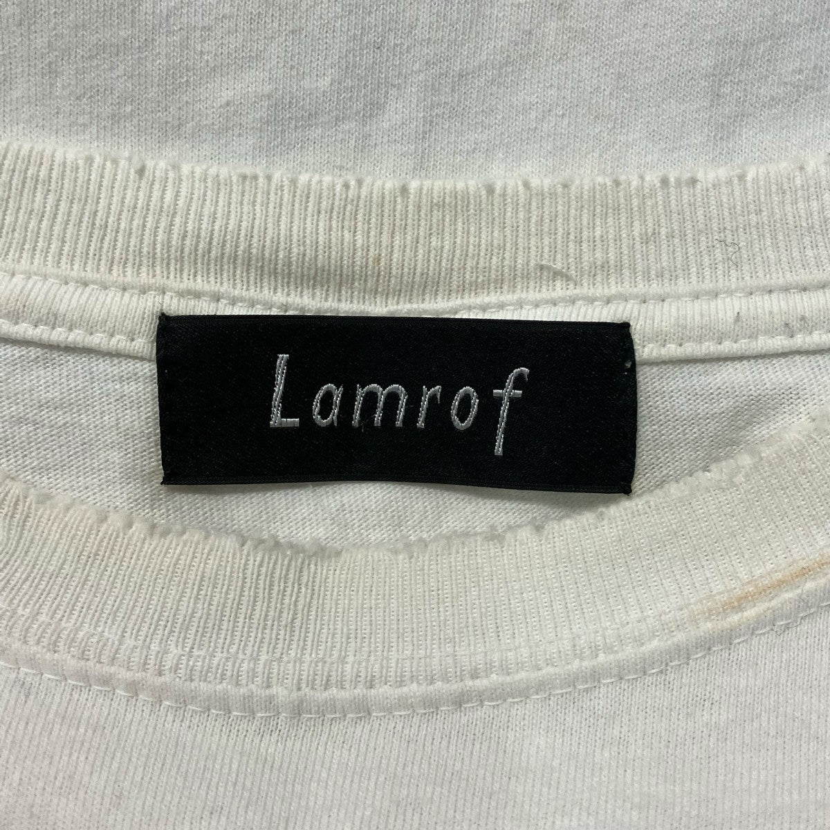 Lamrof フロントプリントTシャツ2113223 古着・中古-6枚目のアイテム画像