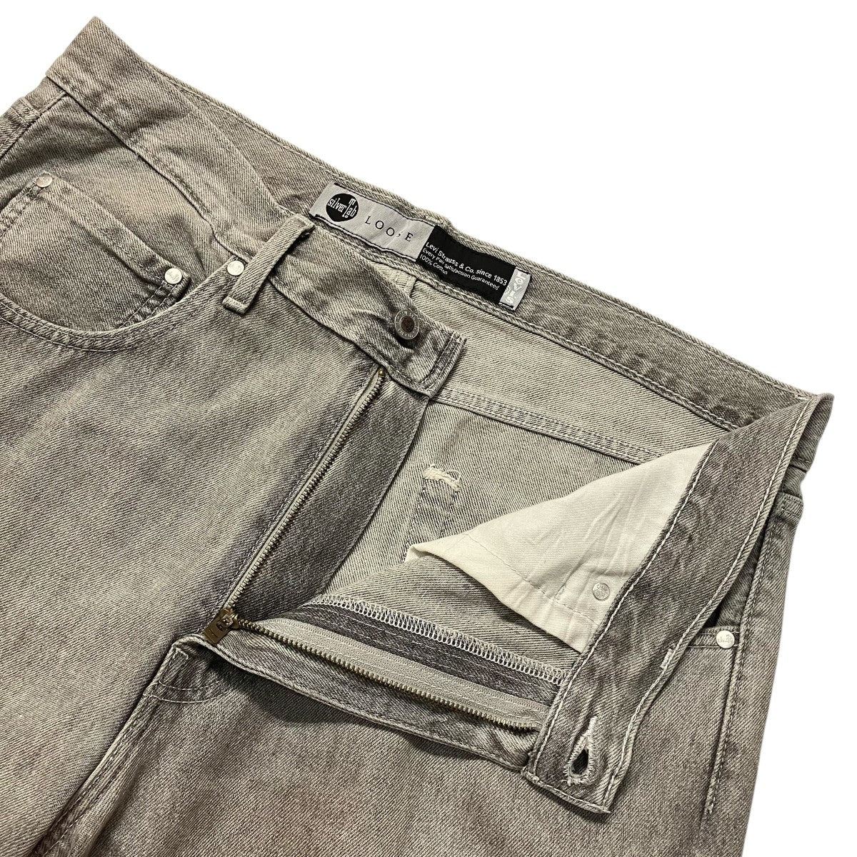 LEVI’S SILVER TABデニムパンツLOOSE 古着・中古-3枚目のアイテム画像
