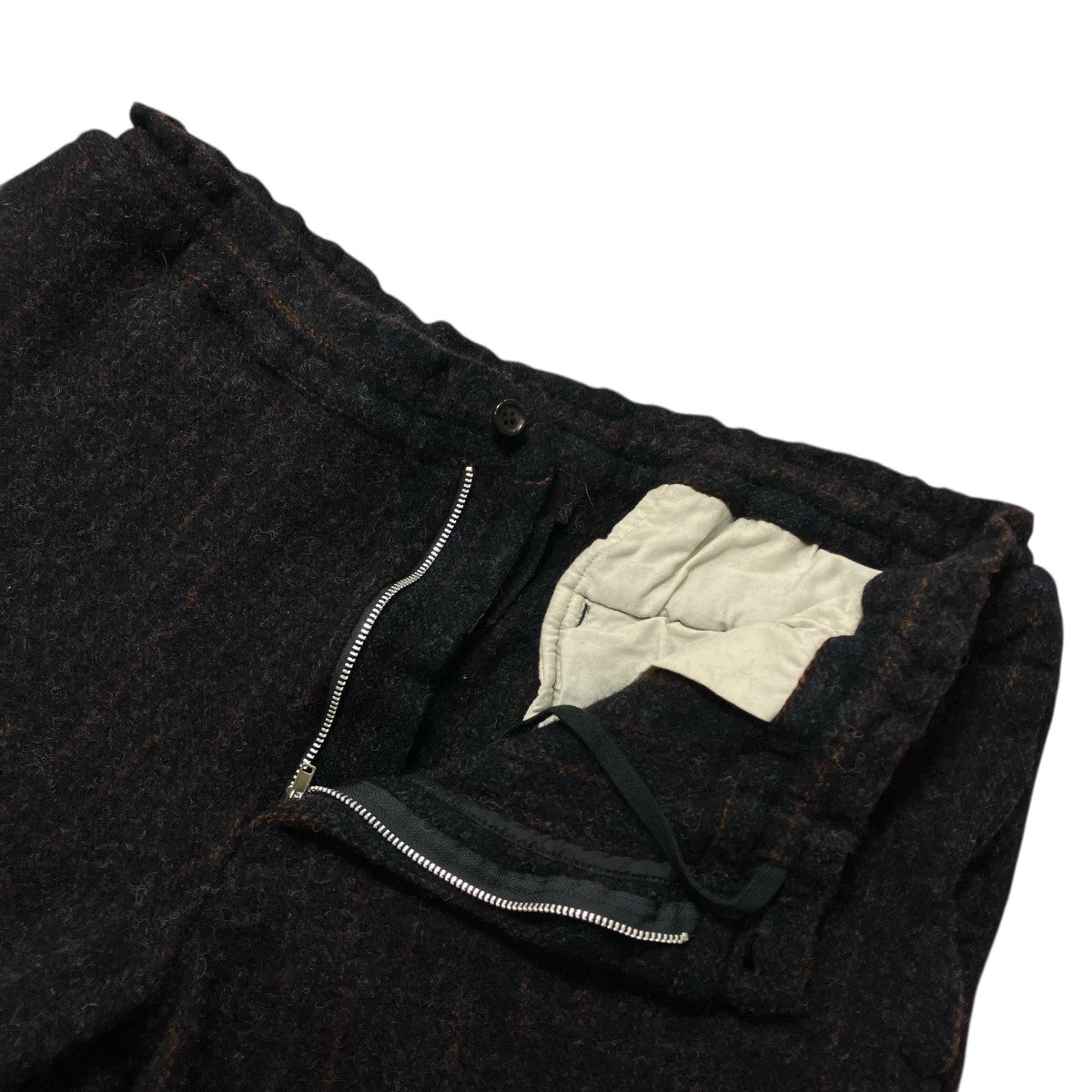 COMME des GARCONS HOMME DEUX AD2025ストライプウールパンツDP-P040 古着・中古-3枚目のアイテム画像