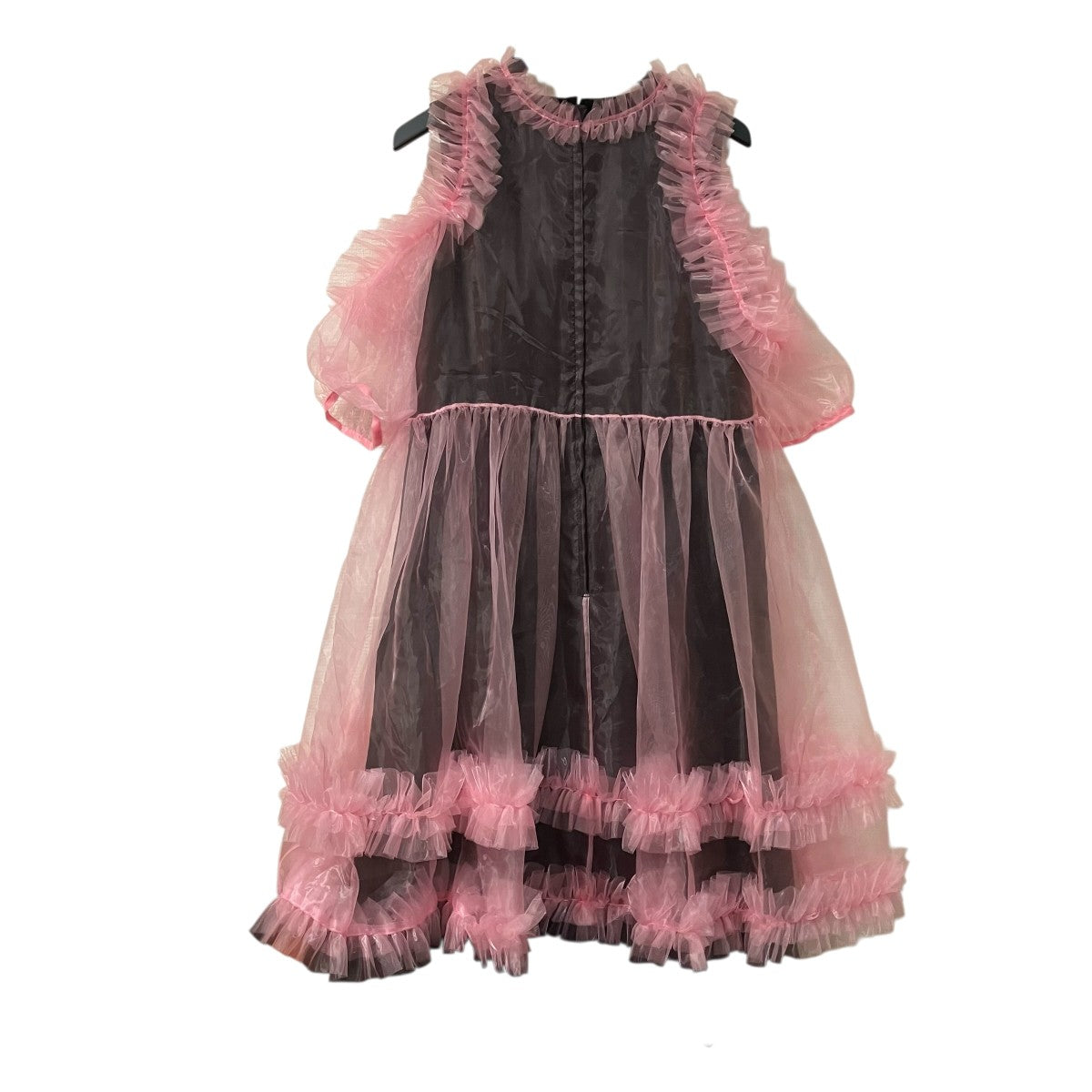noir kei ninomiya チュールドッキングフリルワンピース3P-O001 古着・中古-2枚目のアイテム画像