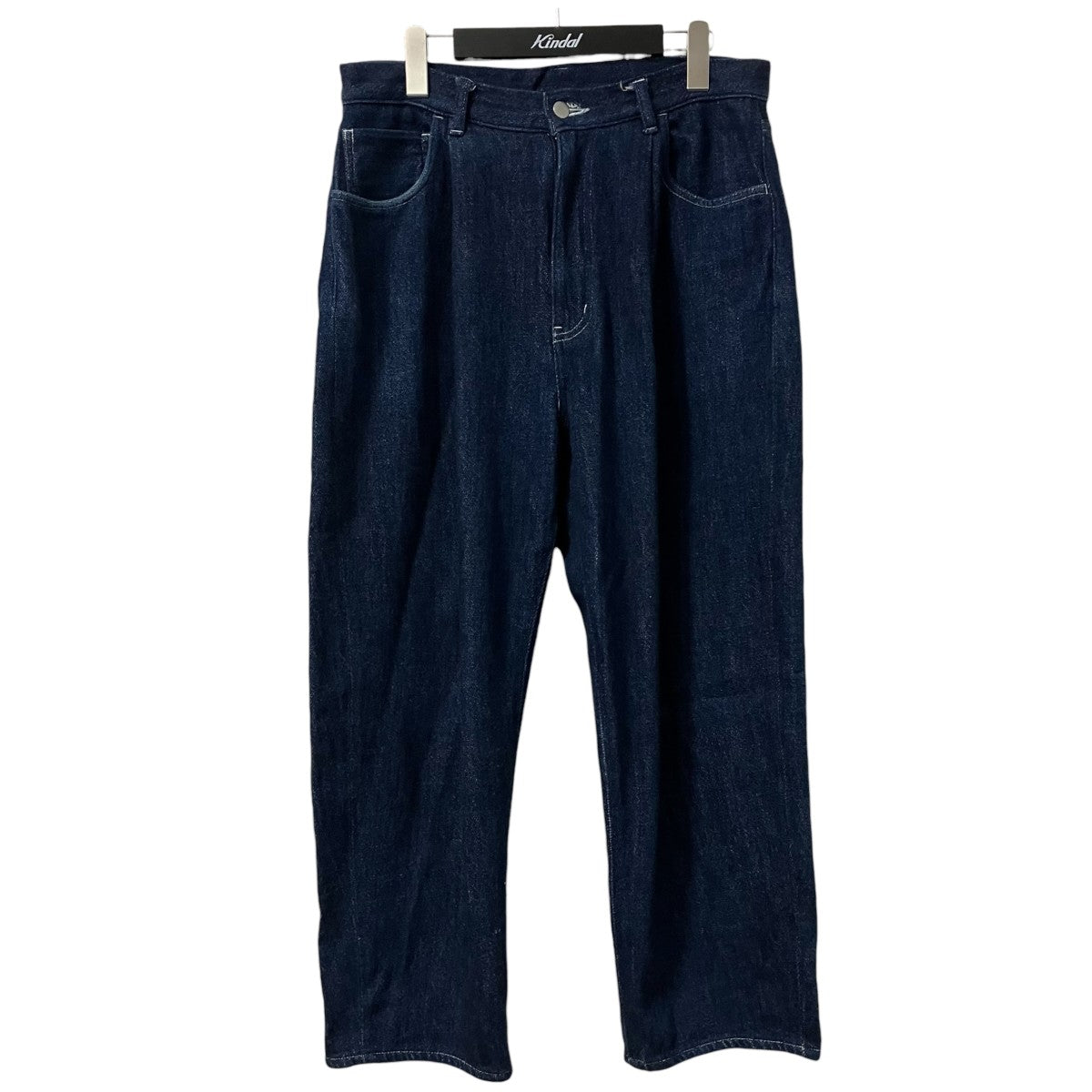 WELCOME-RAIN 5 POCKET DENIMタックワイドデニムパンツWR4-PT002 古着・中古-1枚目のアイテム画像