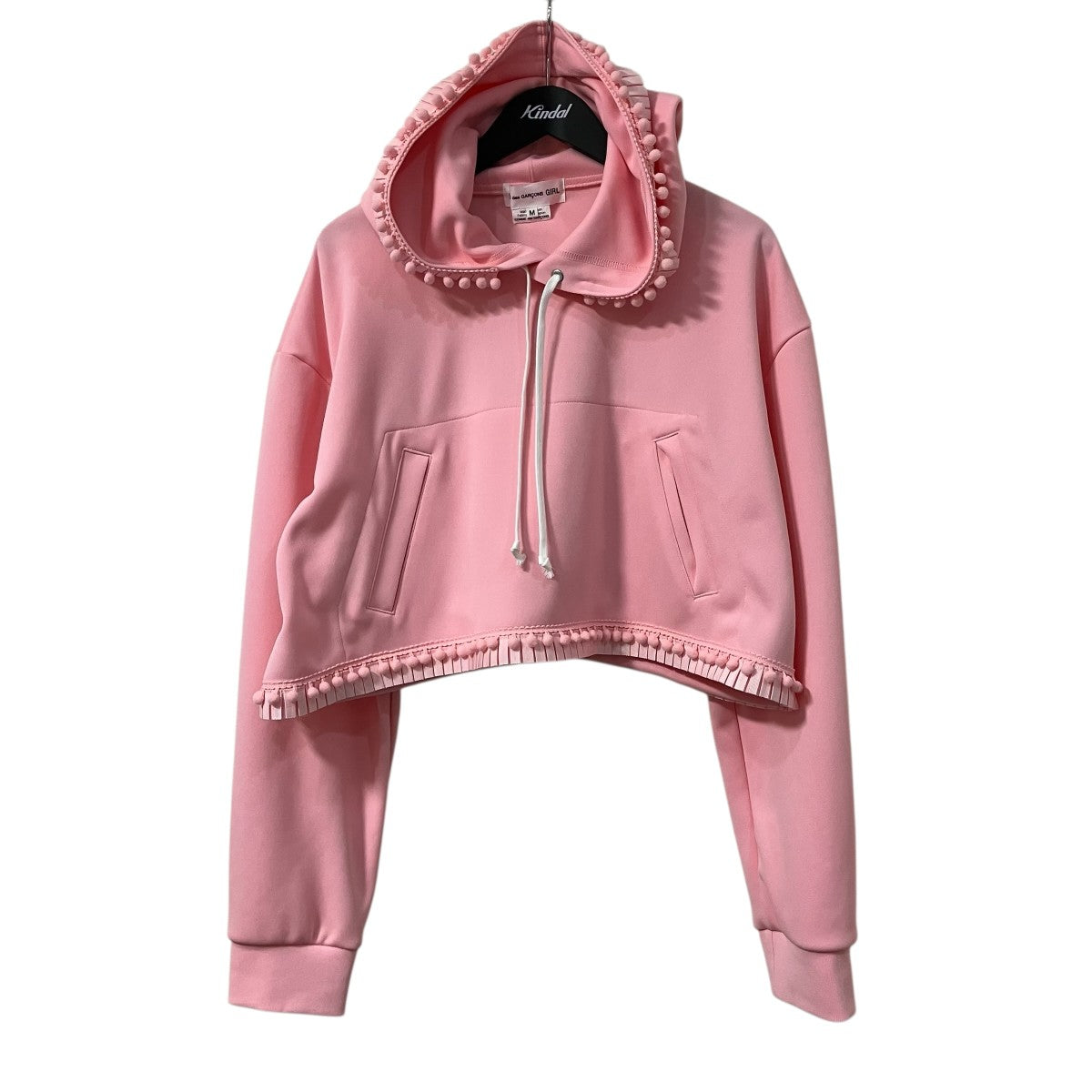COMME des GARCONS GIRL AD2025デザインフーディーNP-T001 古着・中古-1枚目のアイテム画像