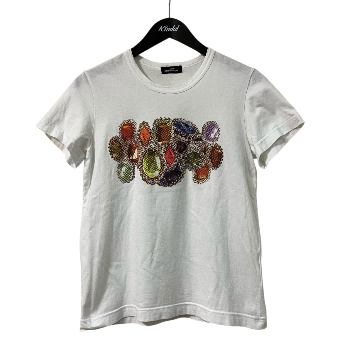 tricot COMME des GARCONS AD2018クルーネックTシャツTC-T022 古着・中古-1枚目のアイテム画像