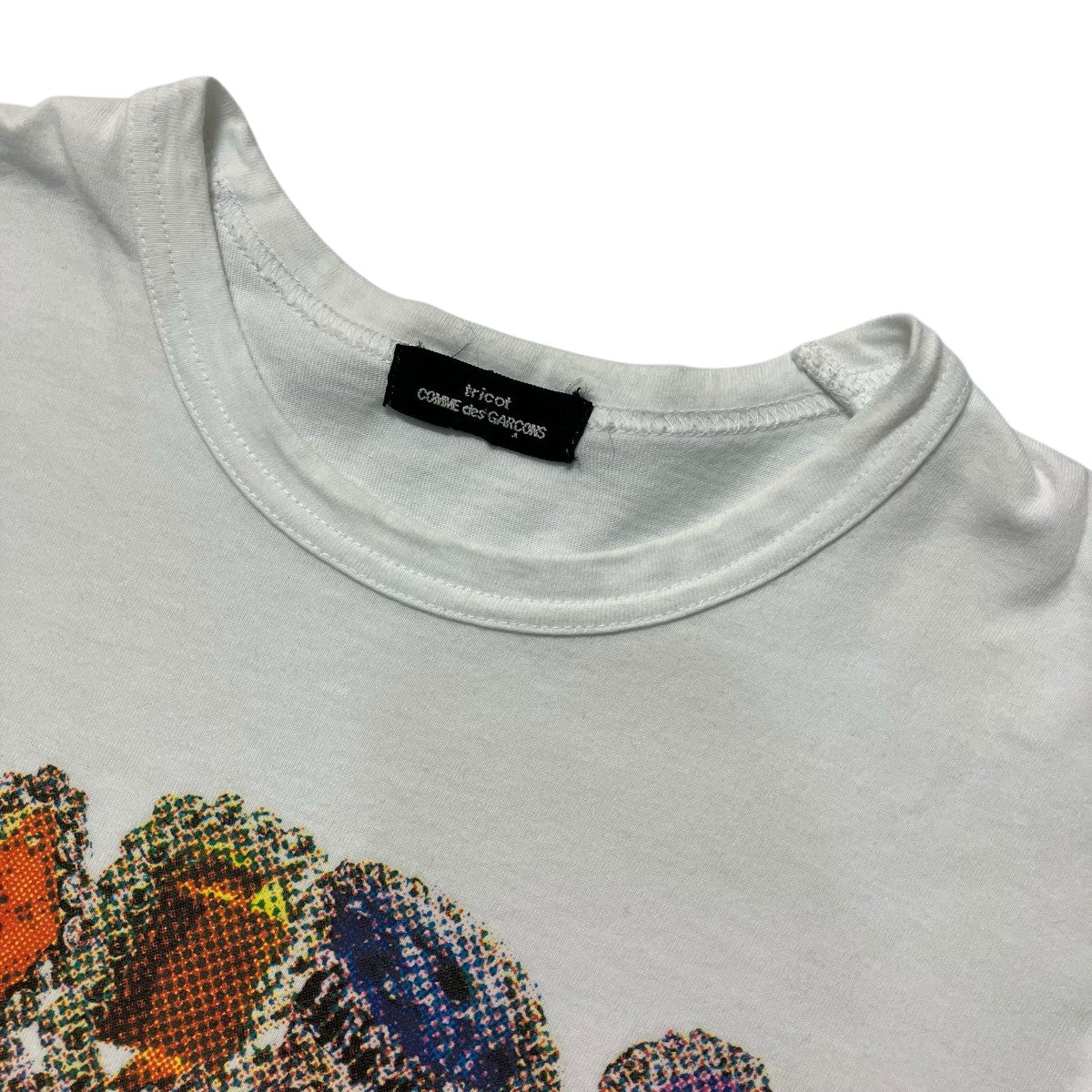 tricot COMME des GARCONS AD2018クルーネックTシャツTC-T022 古着・中古-3枚目のアイテム画像