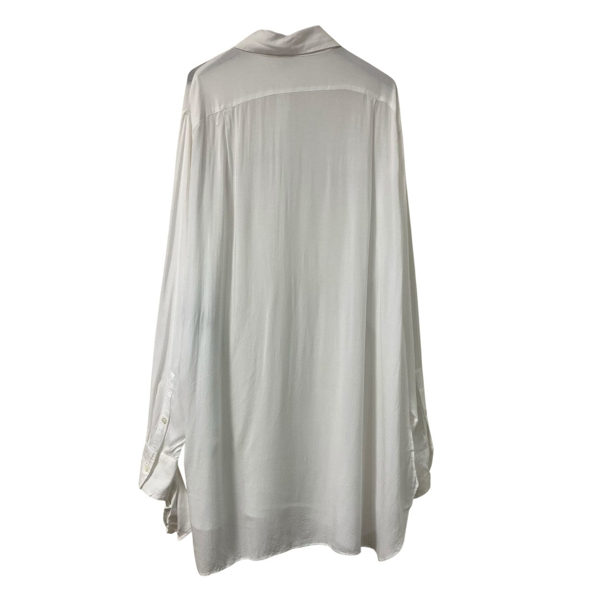 ANN DEMEULEMEESTER(アンドゥムルメステール) ロングシャツ ホワイト