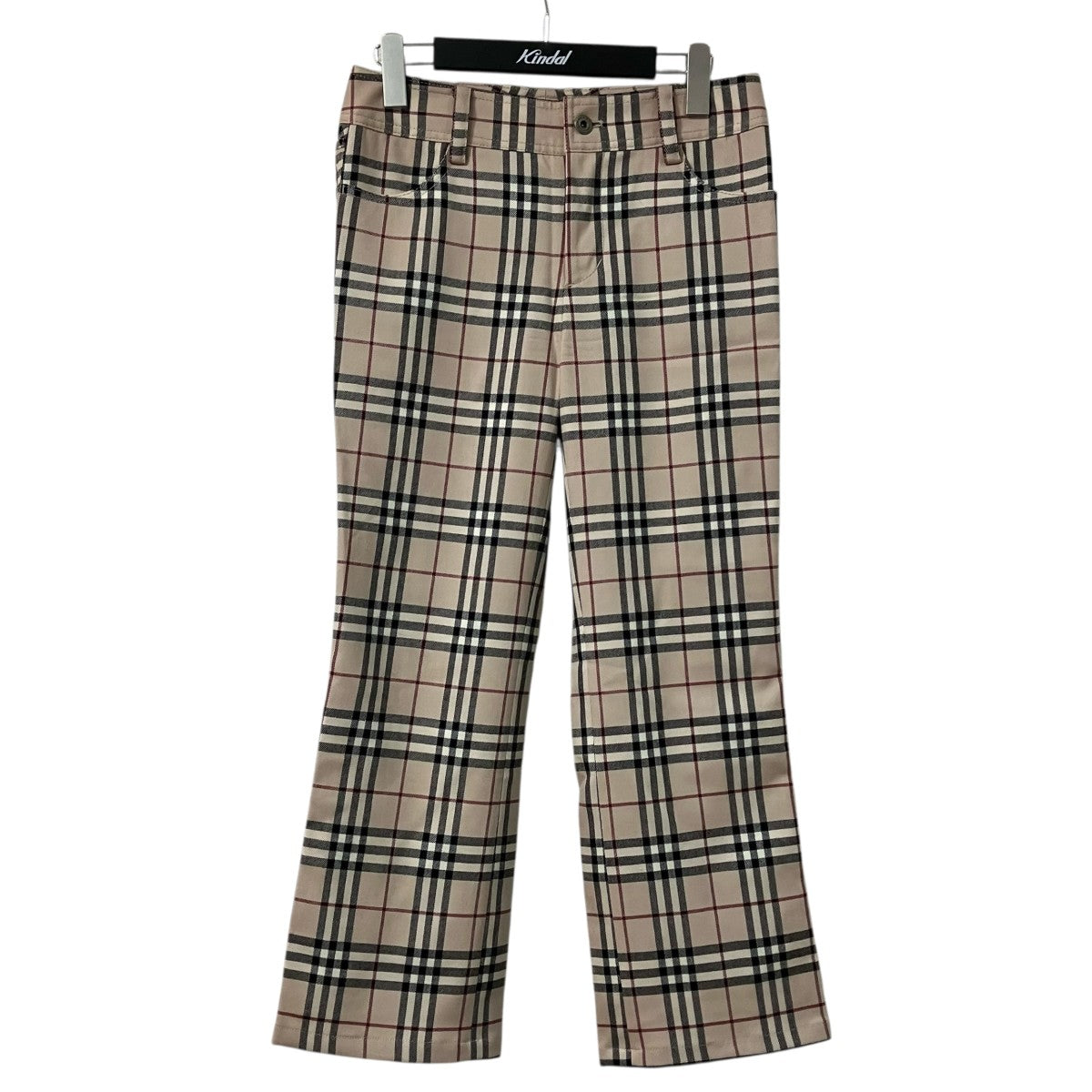BURBERRY BLUE LABEL クロップドパンツFQF70-672-43 古着・中古-1枚目のアイテム画像