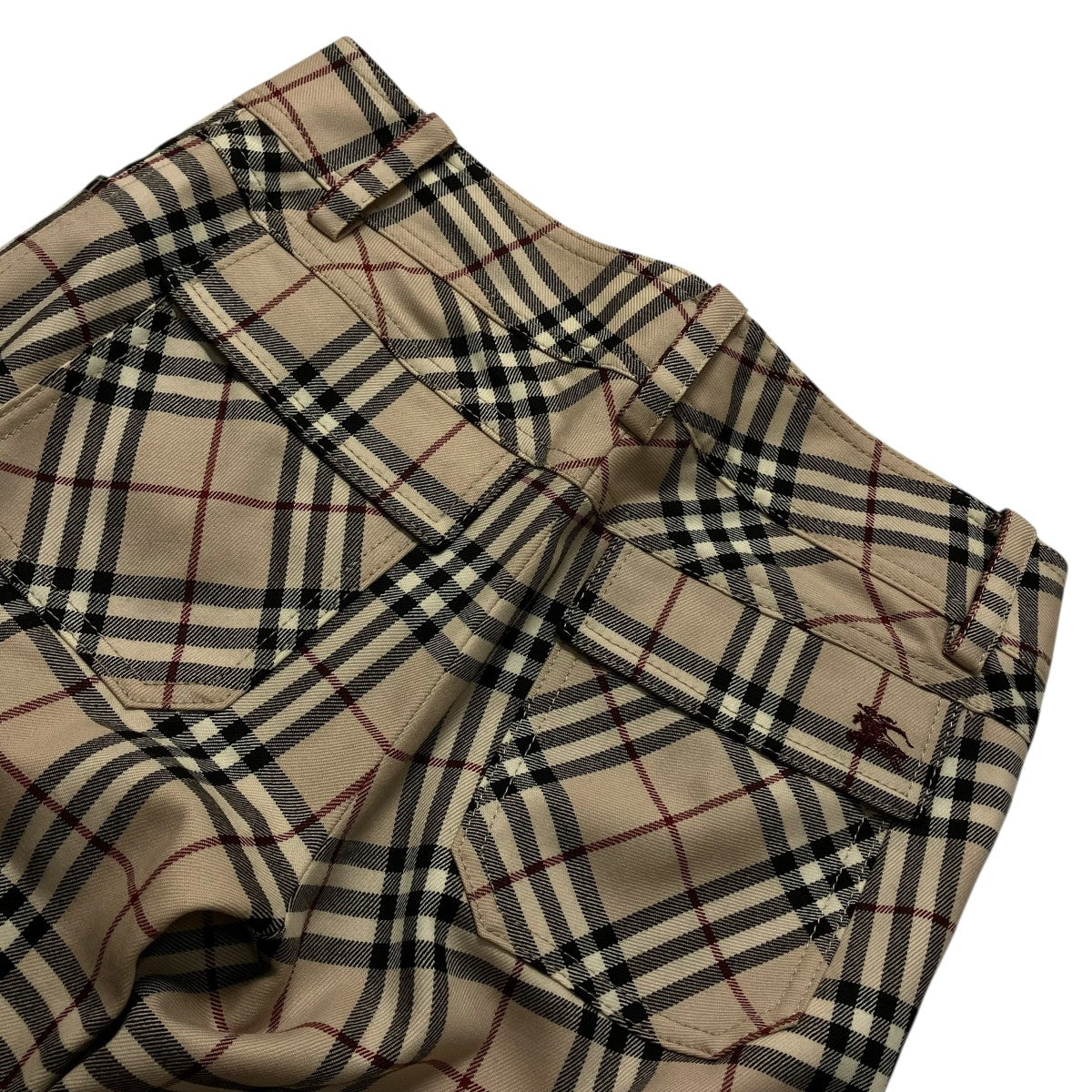 BURBERRY BLUE LABEL クロップドパンツFQF70-672-43 古着・中古-4枚目のアイテム画像