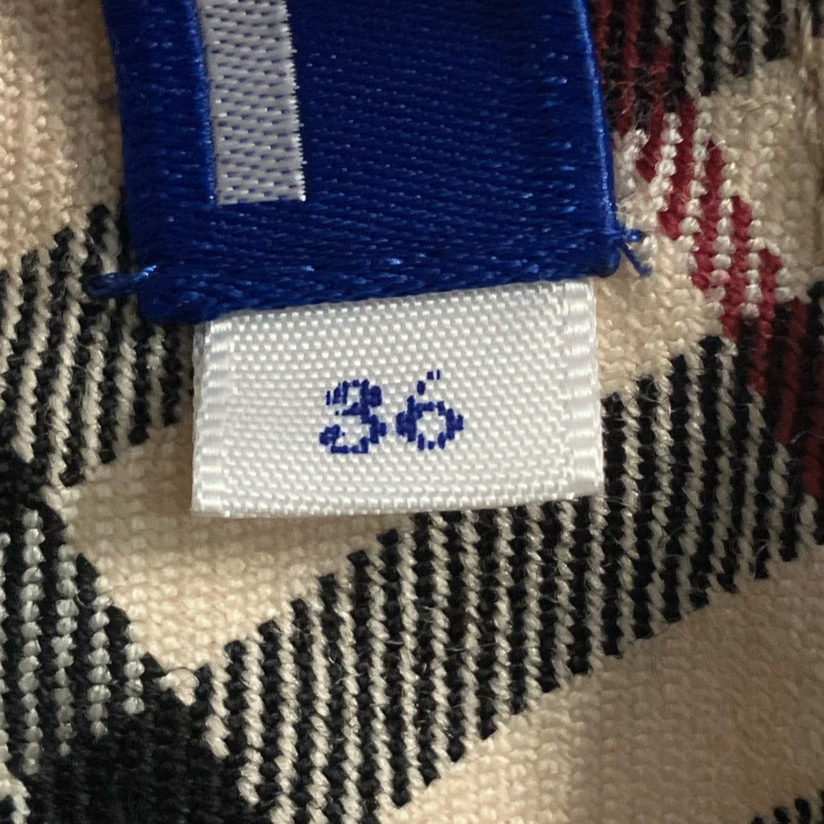 BURBERRY BLUE LABEL クロップドパンツFQF70-672-43 古着・中古-7枚目のアイテム画像