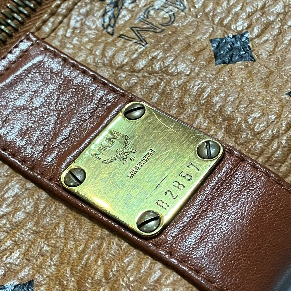 MCM ヴィセトスボディバッグ 古着・中古-10枚目のアイテム画像