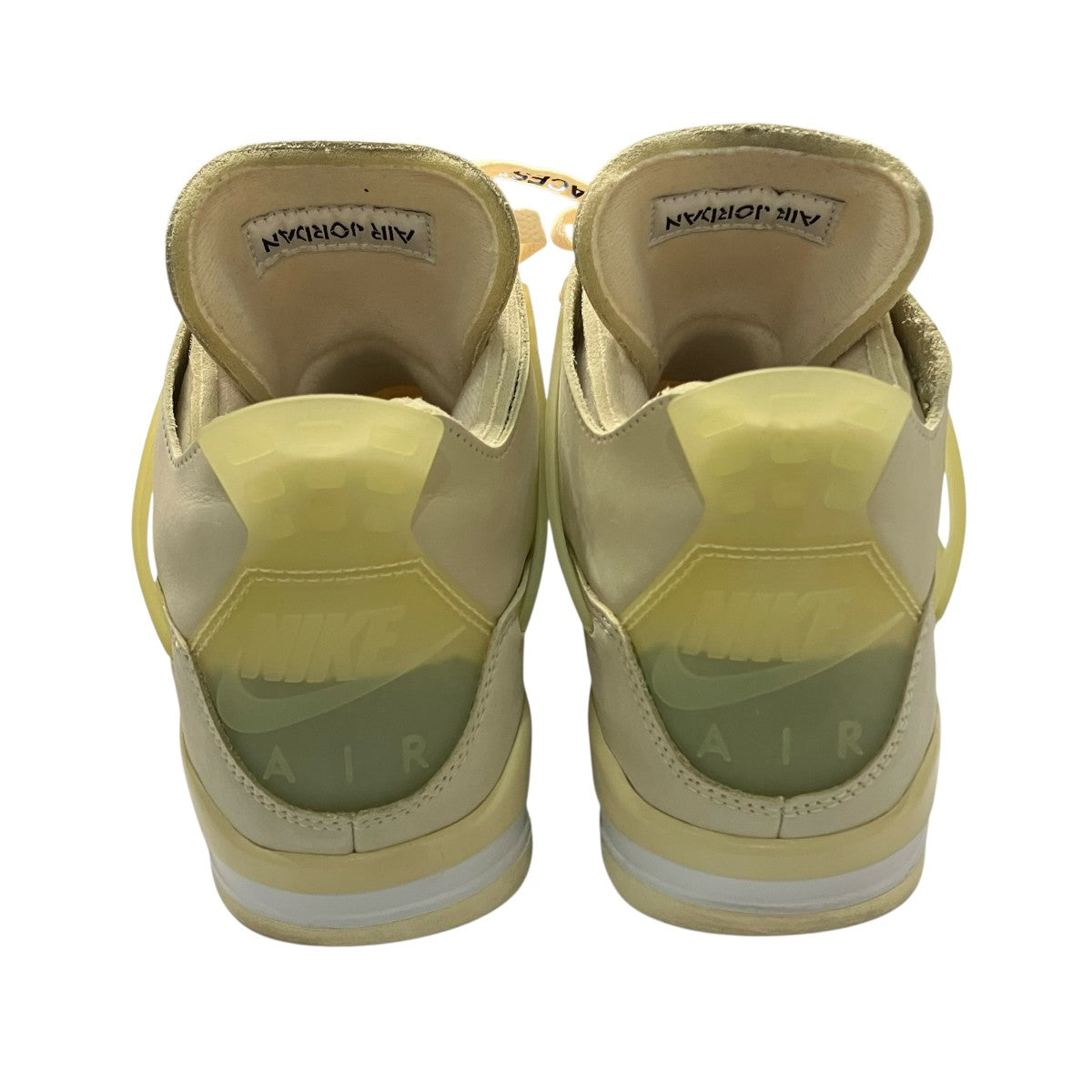 NIKE OFF WHITE WOMEN’S AIR JORDAN 4 SPハイカットスニーカーCV3988 100 古着・中古-4枚目のアイテム画像