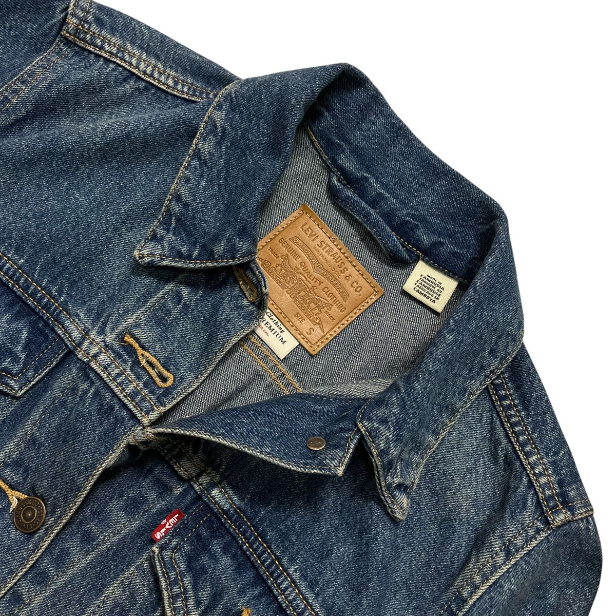 LEVI’S PReMIUM デニムジャケット 古着・中古-3枚目のアイテム画像