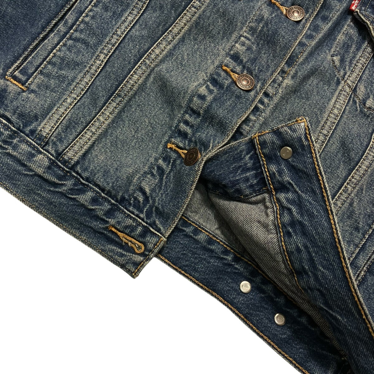 LEVI’S PReMIUM デニムジャケット 古着・中古-5枚目のアイテム画像