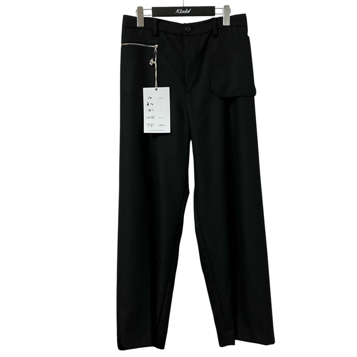 SUNSEA N．H THICKENED W 耳 WIDE PANTSスラックス2841 古着・中古-1枚目のアイテム画像