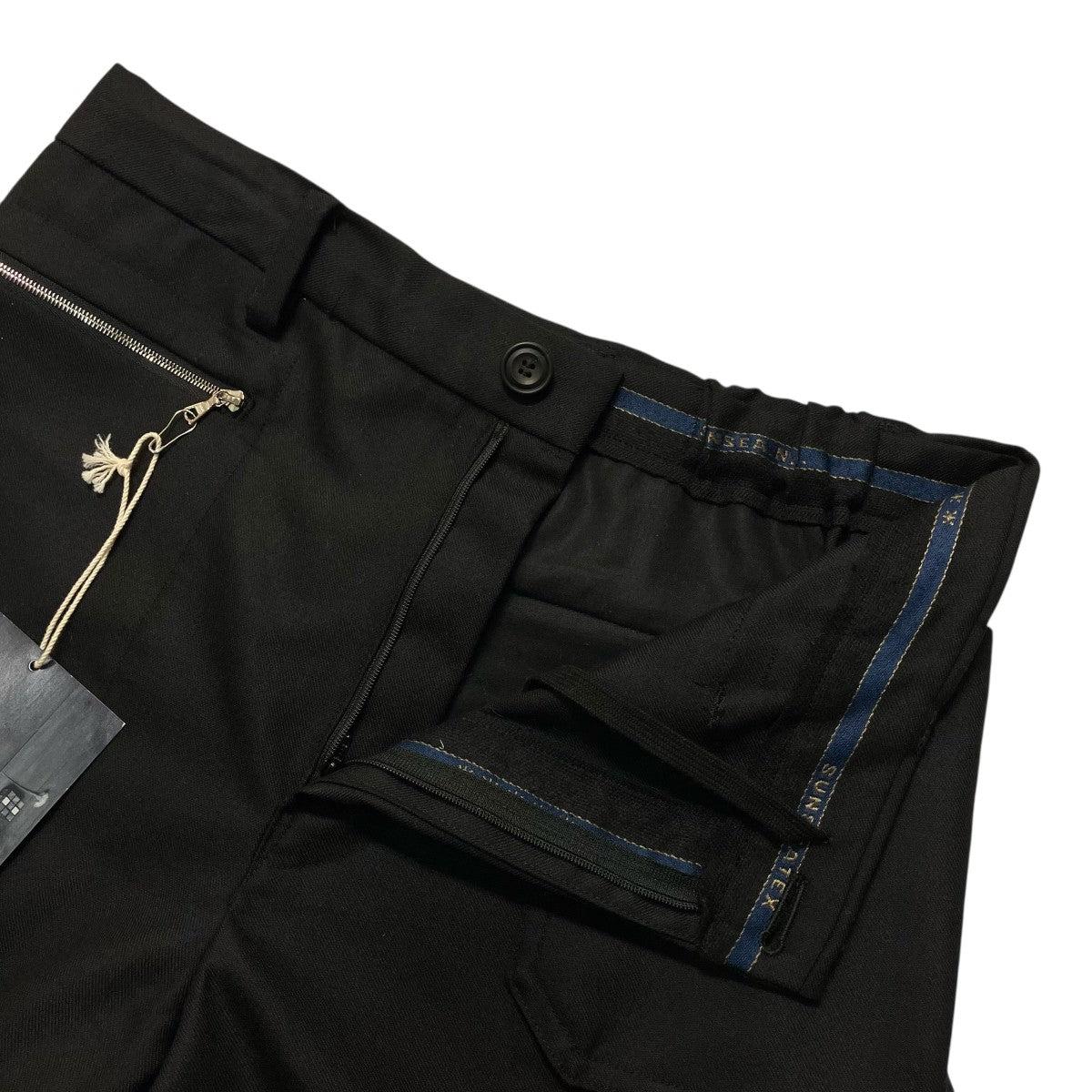 SUNSEA N．H THICKENED W 耳 WIDE PANTSスラックス2841 古着・中古-3枚目のアイテム画像
