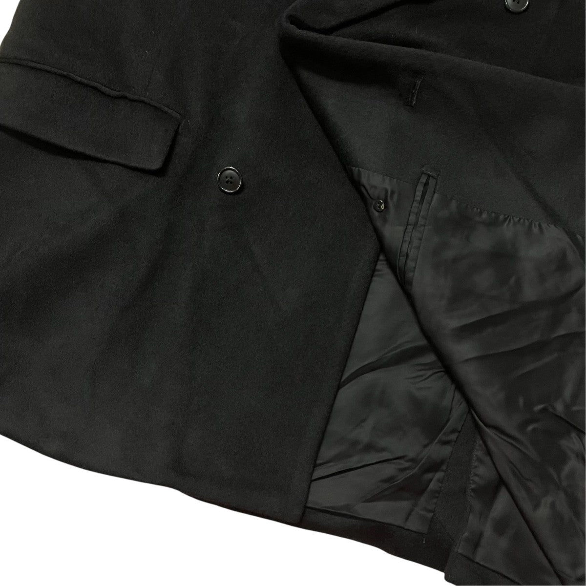 25AWLAURENT Deadstock Cashmere Flight Sleeve JacketダブルブレストテーラードジャケットNN 1001O16