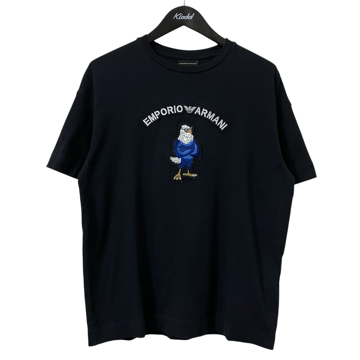 EMPORIO ARMANI フロントワッペンＴシャツ3L1T6A 1JWZZ 古着・中古-1枚目のアイテム画像