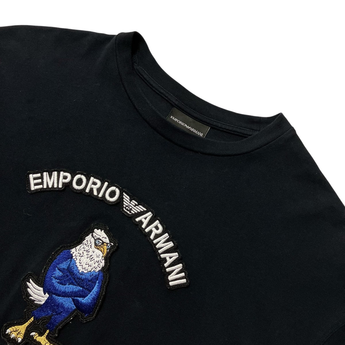 EMPORIO ARMANI フロントワッペンＴシャツ3L1T6A 1JWZZ 古着・中古-3枚目のアイテム画像