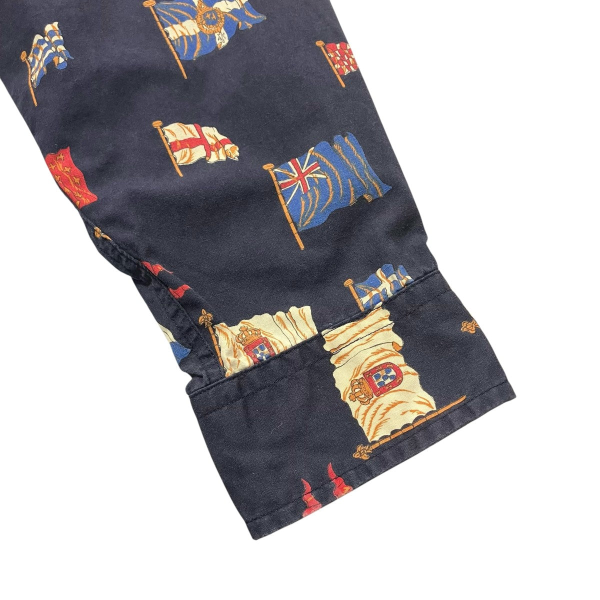 TOMMY HILFIGER 総柄長袖シャツ 古着・中古-4枚目のアイテム画像