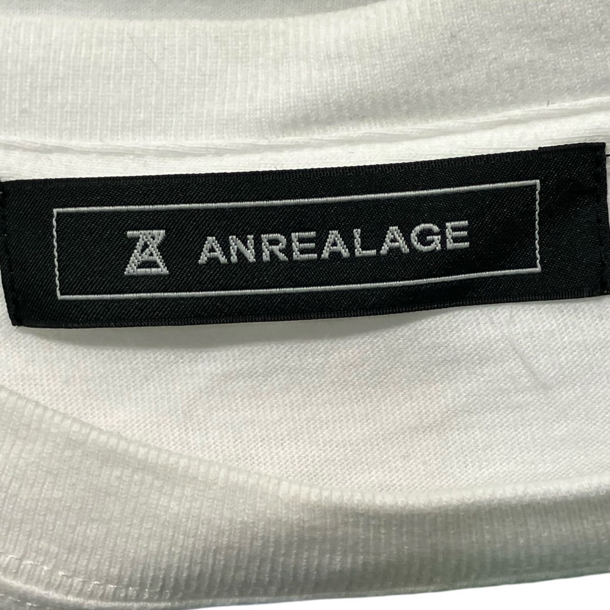 ANREALAGE フロントプリントロングスリーブTシャツ 古着・中古-6枚目のアイテム画像