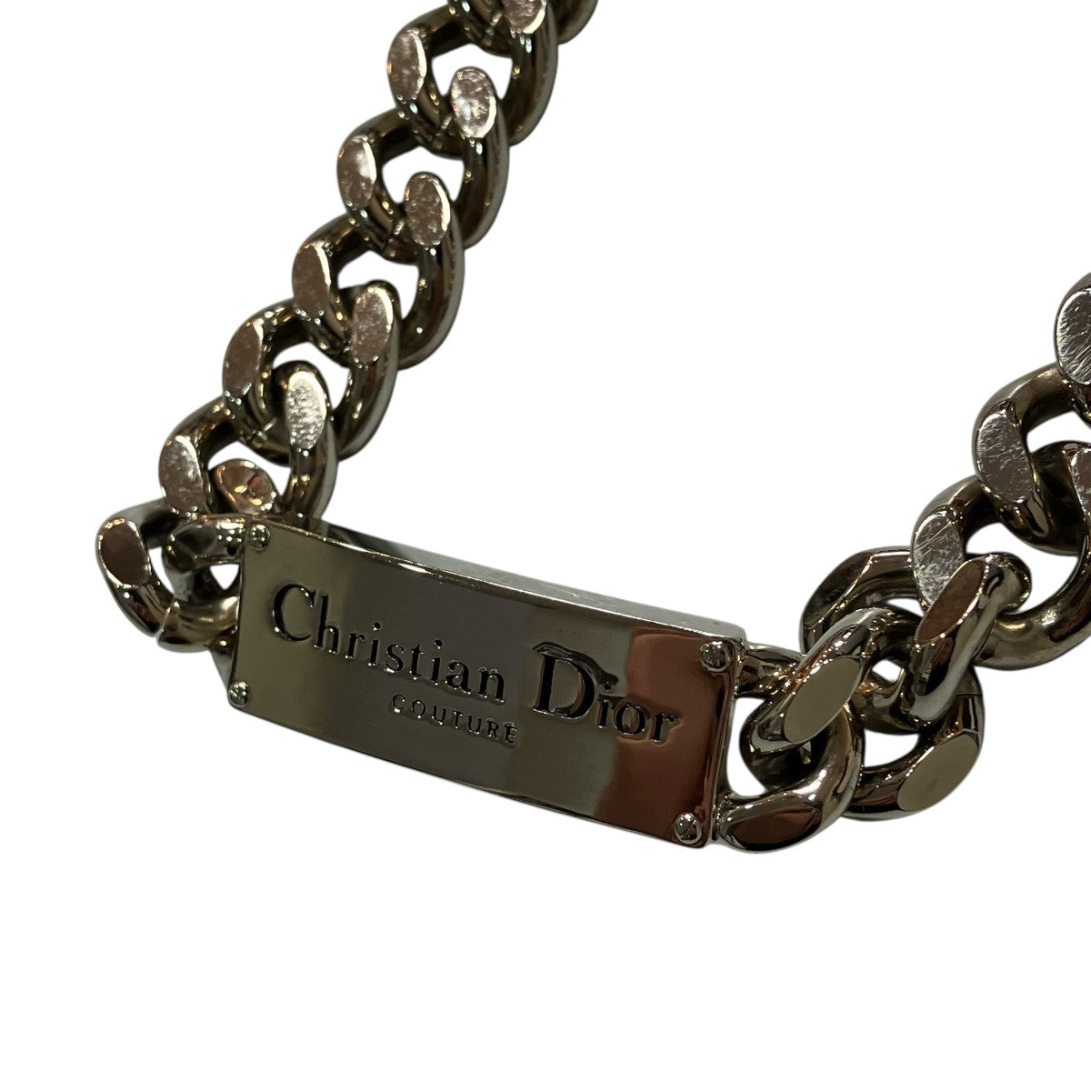 Christian Dior チェーンネックレス 古着・中古-3枚目のアイテム画像