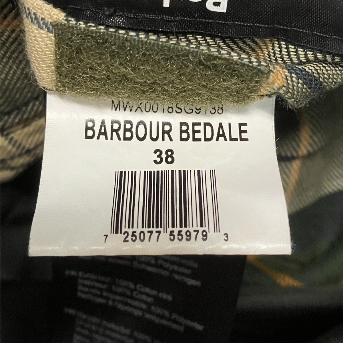 22AWBEDALE ワックス ジャケット オーバーサイズ フィットオイルドジャケットMWX0018SG91