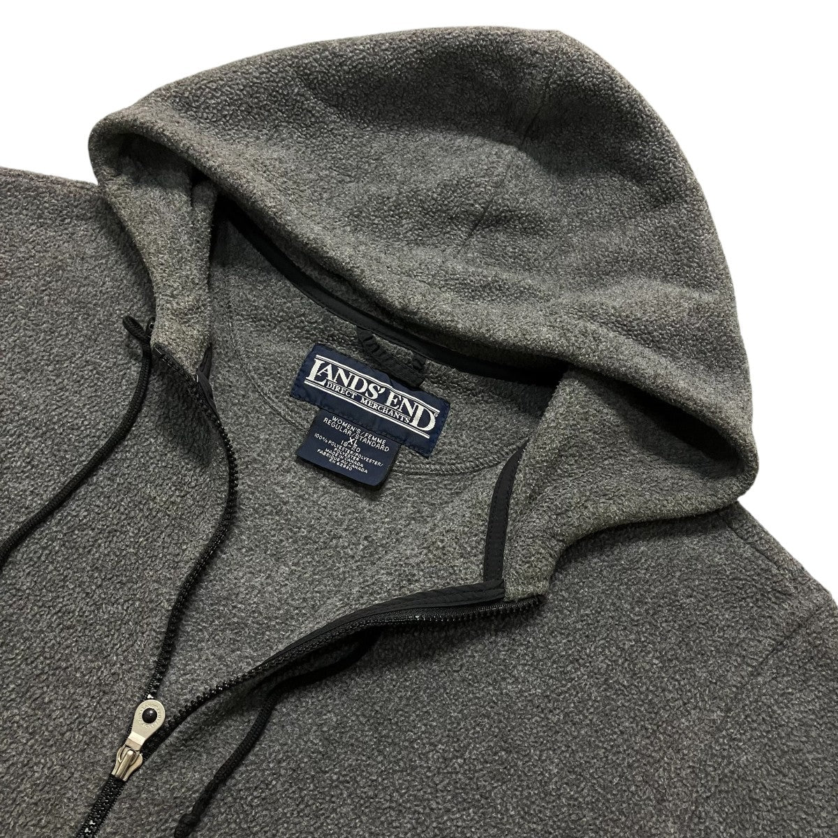LAND’S END フリースジャケット 古着・中古-3枚目のアイテム画像