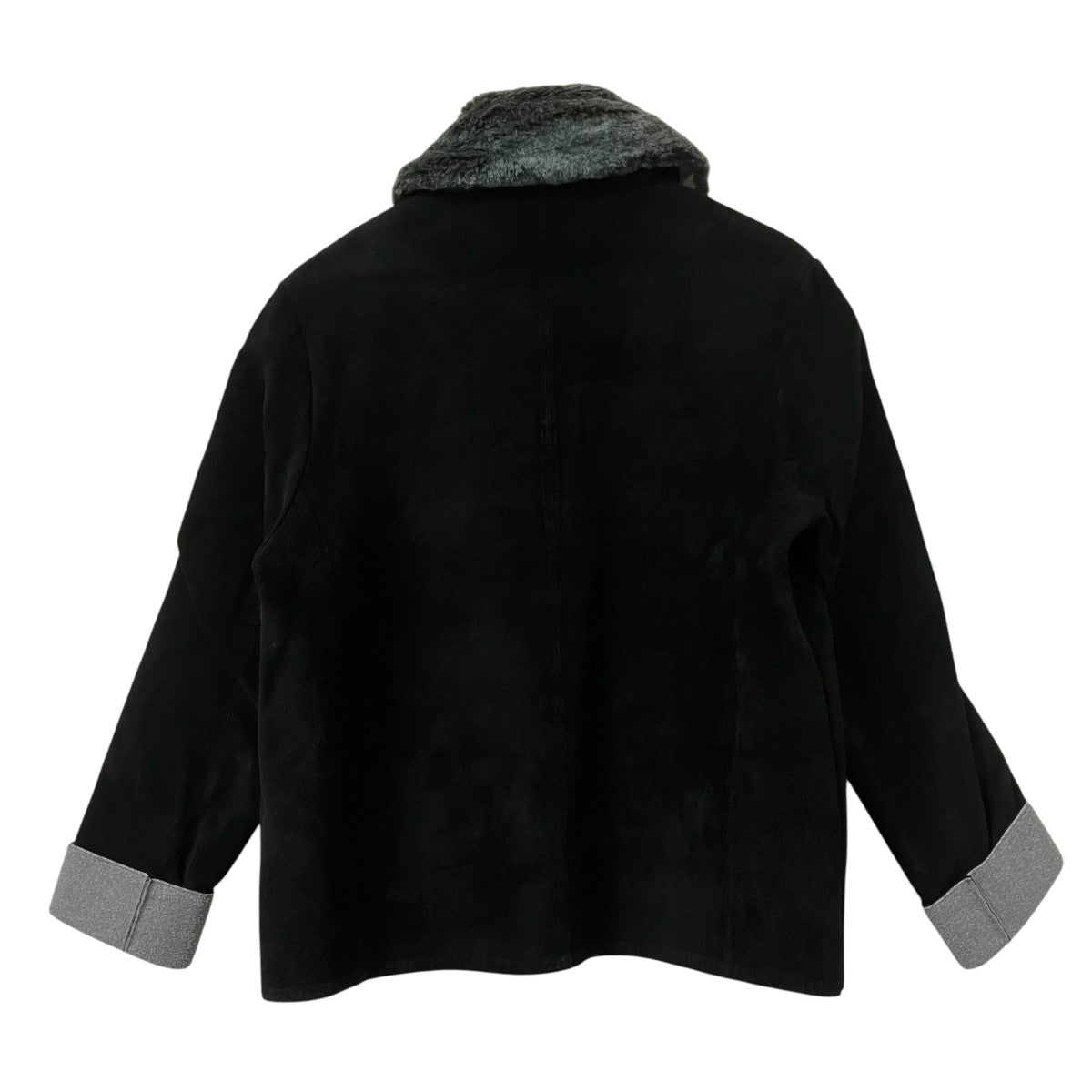 GIANNI VALENTINO ピッグスエードレザージャケット 古着・中古-2枚目のアイテム画像