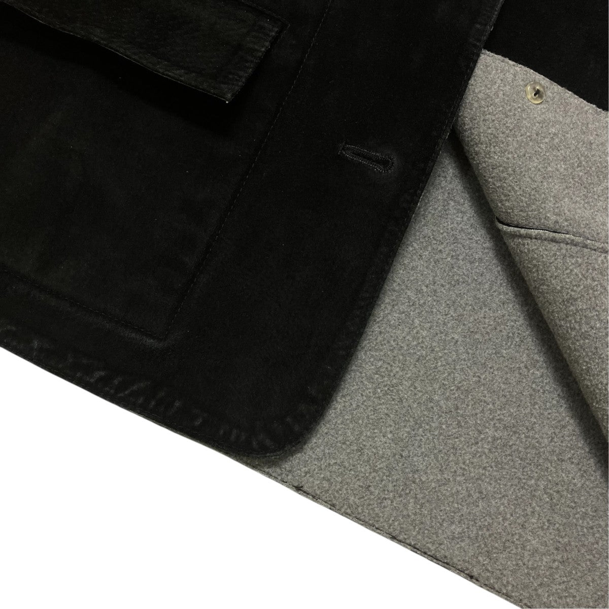 GIANNI VALENTINO ピッグスエードレザージャケット 古着・中古-7枚目のアイテム画像