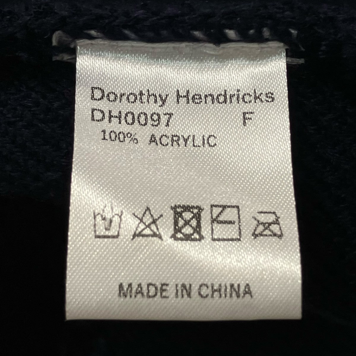 DOROTHY HENDRICKS ニット帽 古着・中古-6枚目のアイテム画像