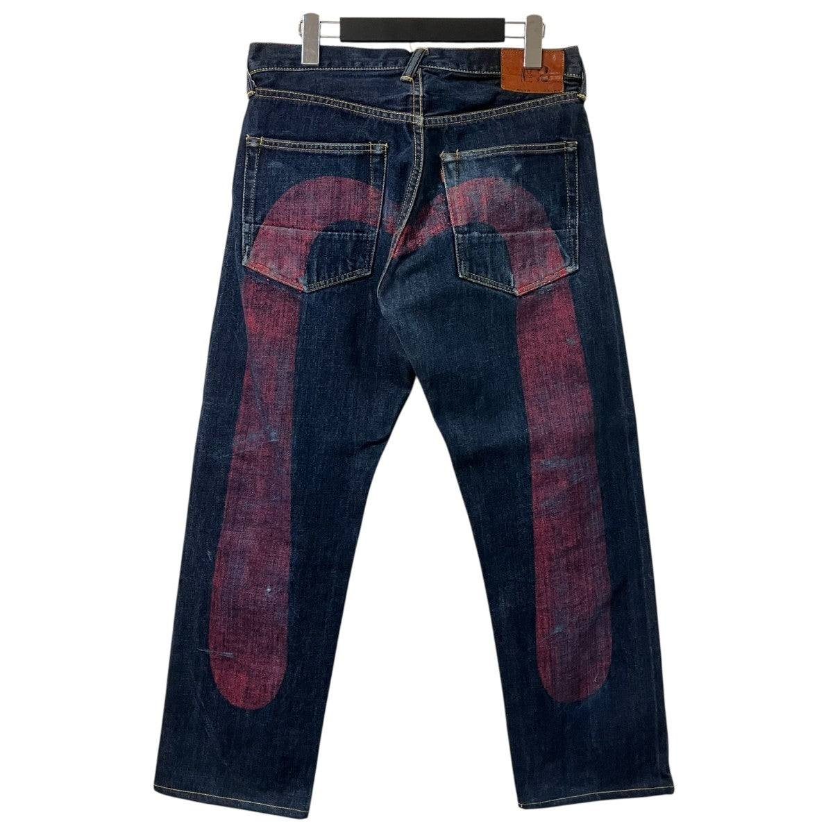 evisu No.2 lot2006 デニムパンツ 34 Evisu Jeans(エヴィスジーンズ) 赤タブ NO2デニムパンツ インディゴ