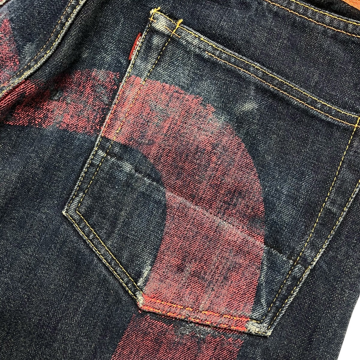 Evisu Jeans(エヴィスジーンズ) 赤タブ NO2デニムパンツ インディゴ