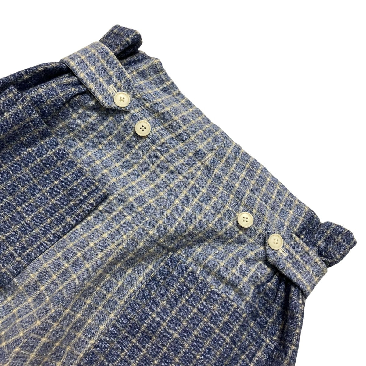 FLUSS JUST TAKING MOOD OF RACING TROUSERハイウエストパンツ0102023AW 古着・中古-4枚目のアイテム画像