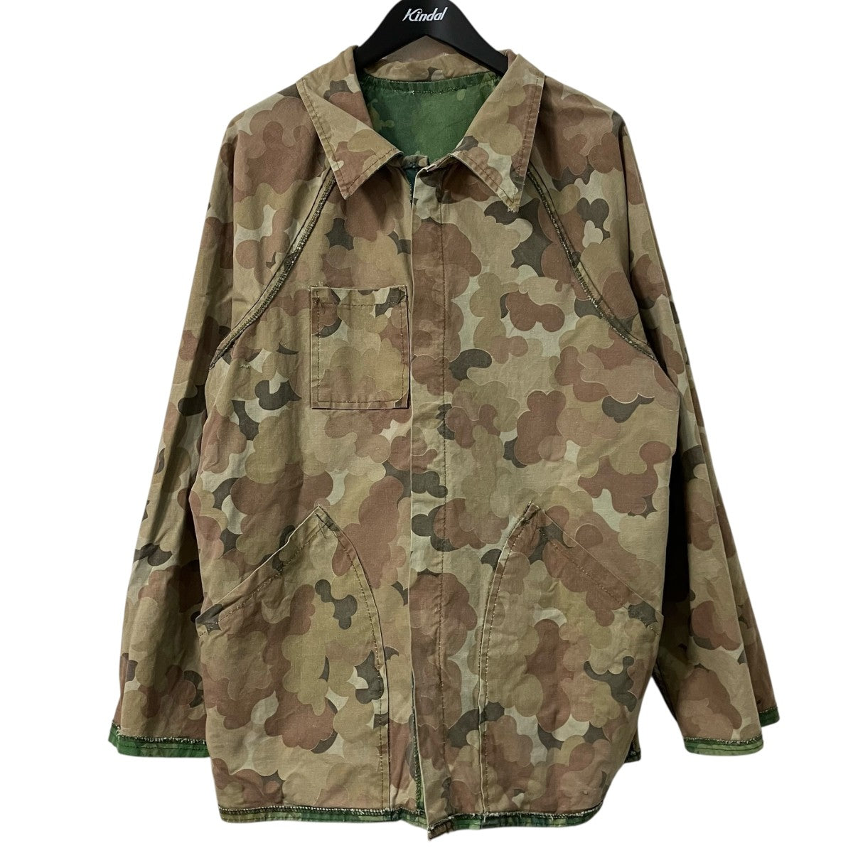 USED(ユーズド) MITCHELL PATTERN KAMOミリタリージャケット グリーン
